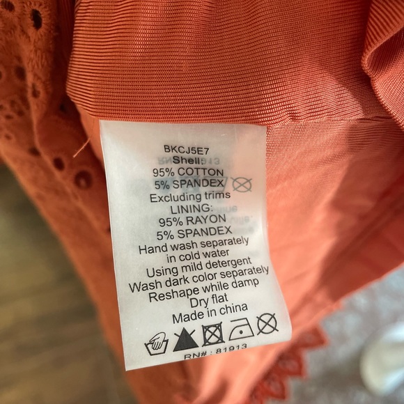 Anthropologie Aryessa Canelle eyelet tunic dress - Picture 4 of 6